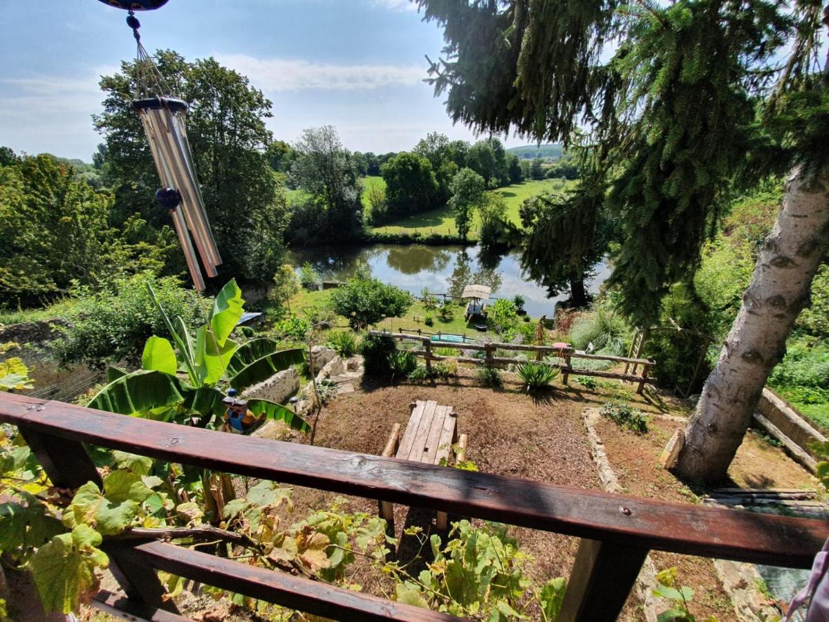 Le Cottage Belmontais, Maison Individuelle, Vue Panoramique Sur La Riviere Beaumont-sur-Sarthe 외부 사진